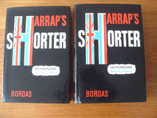 LOT DE 2 DICTIONNAIRES HARRAP'S SHORTER ANGLAIS FRANCAIS ET FRANCAIS ANGLAIS