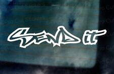 SEND IT Amusant Nouveauté Pare-chocs Fenêtre Voiture Vinyle Die Découpe