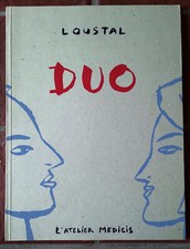 LOUSTAL - Portfolio Livre DUO - Sérigraphié Galerie Medicis 1994