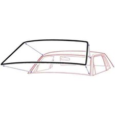 mustang 64-68 joint pare brise