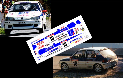Decals peugeot 106 xsi - peugeot,