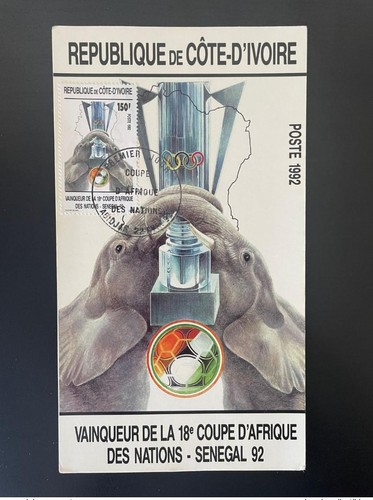 Côte ivoire 1992 - d'ivoire, mi.