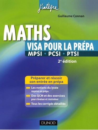 Visa pour prépa maths - pour, la