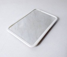 miroir de barbier blanc