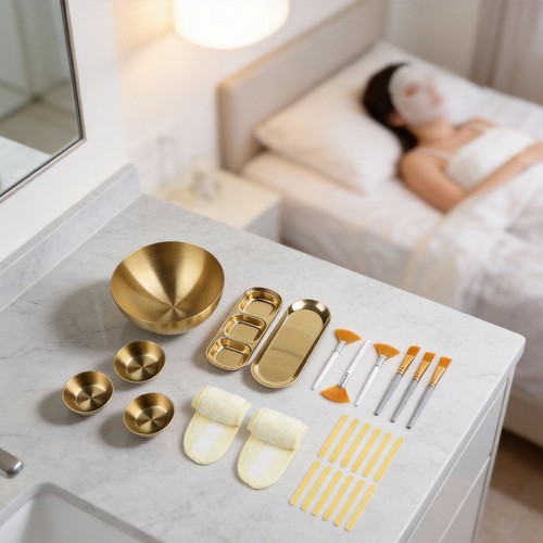 Ensemble bol pour visage - pour,