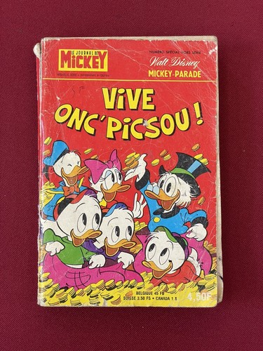 Livre vive onc picsou - livre,