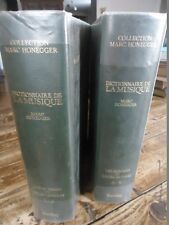 ENCYCLOPEDIE DICTIONNAIRE DE LA MUSIQUE HONEGGER MUSICOLOGUE INSTRUMENT BORDAS