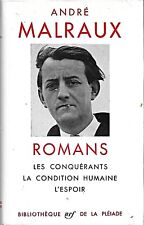 BIBLIOTHEQUE DE LA PLEIADE N°70 1966 - ANDRE MALRAUX - ROMANS - TBE