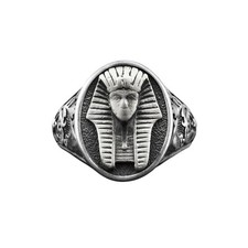 Bague chevalière égyptienne