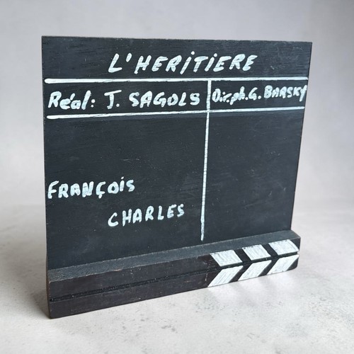 Clap cinéma bois - cinéma,