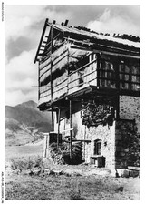 ASLP13-0901-05 - VALLEE DU QUEYRAS - type de maison ancienne de la haute vall�