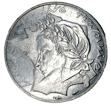 10 francs Jimenez 1986 nickel
