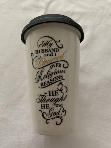 Ceramic travel mug - travel, sip