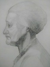 Très grand portrait femme