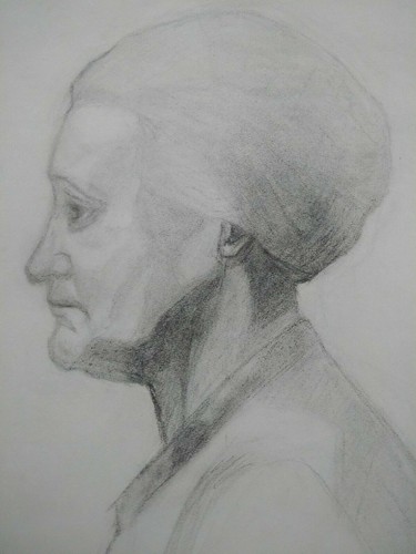 Très grand portrait femme