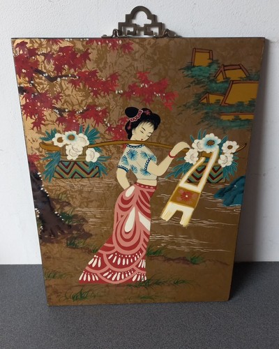 Peinture tableau sur bois - peinture,