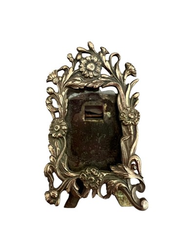 Porte photo metal argenté - metal,