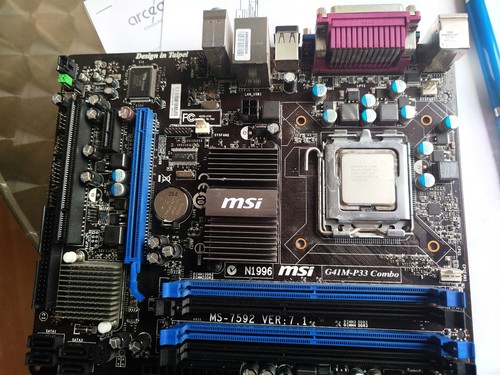 Carte mere msi g41m p33 - carte,