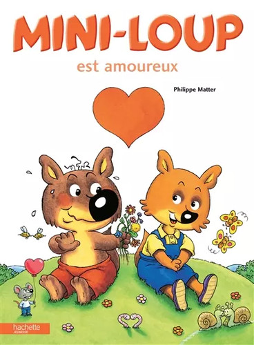 Mini loup est - mini-loup, amoureux
