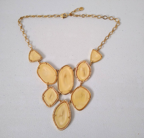 Stella dot necklace - fiona, bib