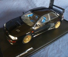 Voiture miniature au 1/18: SUBARU Impreza STI 22B RHD de SOLIDO, sans boîte.