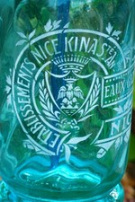 siphon eau de seltz. Rare beau siphon "AIGLE" NICE.