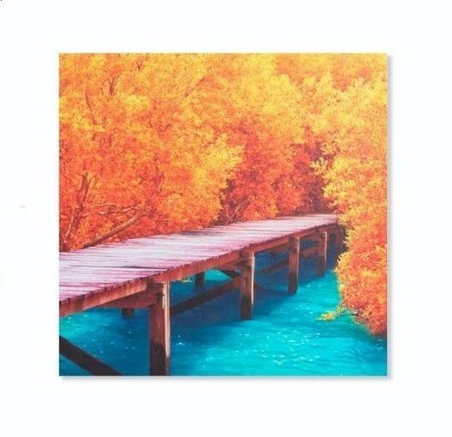 Tableau cadre toile pont - cadre, et