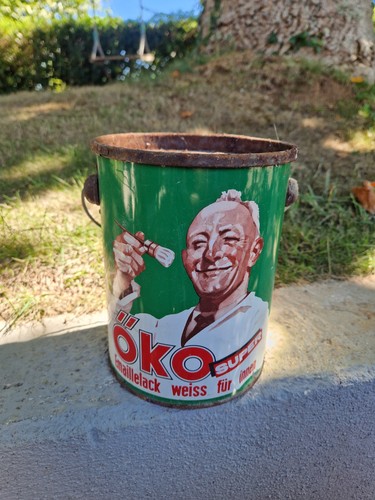 Pot peinture vintage - peinture, oko