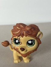 authentic littlest petshop LPS 944 lion pet shop hasbro postcard pets tattoo