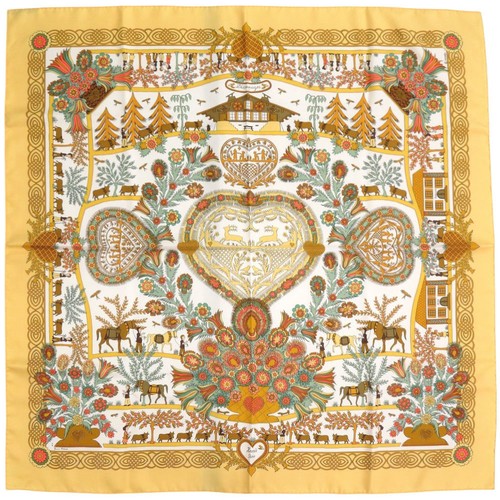 Hermes carre decoupages - hermes,