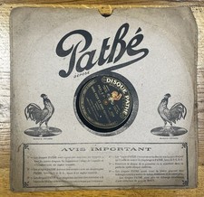 DISQUES PATHE CENTRE