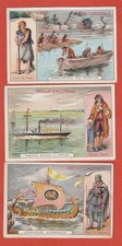 3 CHROMOS  - LES BATEAUX -