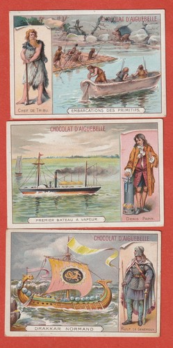 Chromos les bateaux - bateaux,