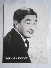 JACQUES BODOIN PHOTO ORIGINALE