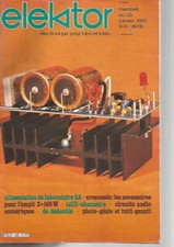 ELEKTOR N°55 ALIM DE LABO 3A / MILLI-OHMMETRE / DE DEDOUBLE / CIRCUIT AUDIO
