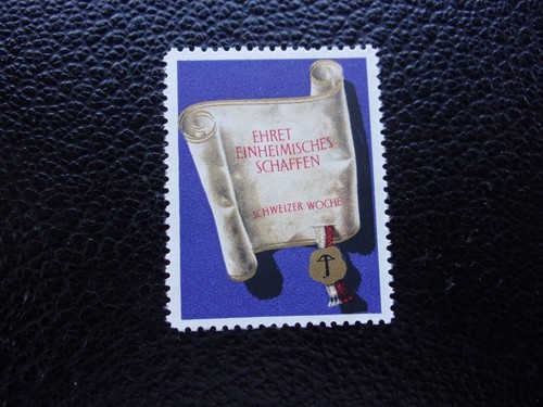Suisse vignette mnh - suisse,