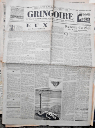 Journal ancien gringoire - journal, 30