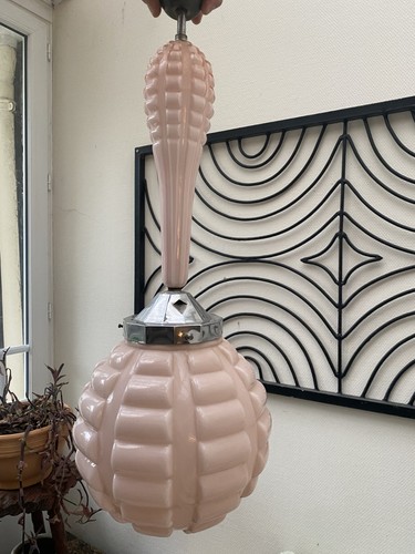 Lampe suspendue art déco - art, en