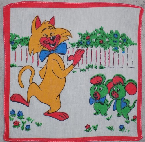 Ancien mouchoir pour enfant - ancien,