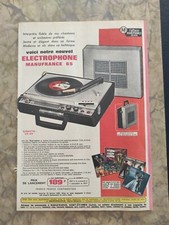 MINI CATALOGUE MANUFRANCE FUSIL ÉLECTROPHONE MÉNAGÈRE OMNIA BANQUETTE CYCLOMOTEU