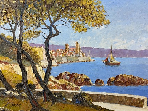 Tableau signé xavier - signé, sager