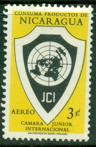 Nicaragua 1961 airmail jci - 1961,