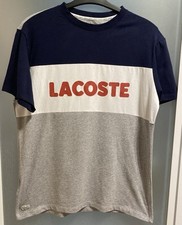tee shirt homme lacoste authentique neuf sans étiquette taille M
