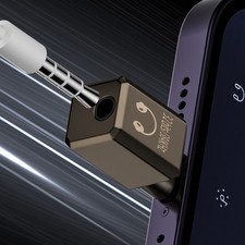 USB C To 3.5mm Headphone Adapter 32 Bit 384KHZ HiFi DAC Type C To Headphone