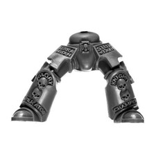 GKTE04 PAIRE DE JAMBES TERMINATOR CHEVALIER GRIS WARHAMMER 40000 BITZ W40K 6