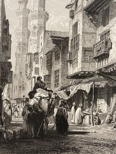 égypte caire gravure - caire, de