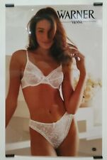 Warner Vienna	Circa 1980 Affiche Originale Lingerie Mode