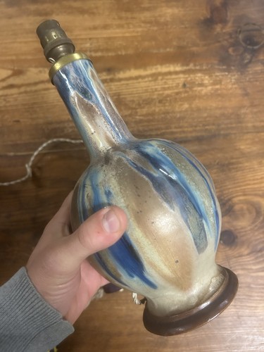 Vase pied lampe grès - pied, de