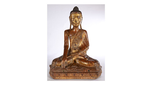 Grand bouddha laque - grand,