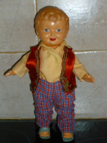 Ancien baigneur ohk poupon - ancien,
